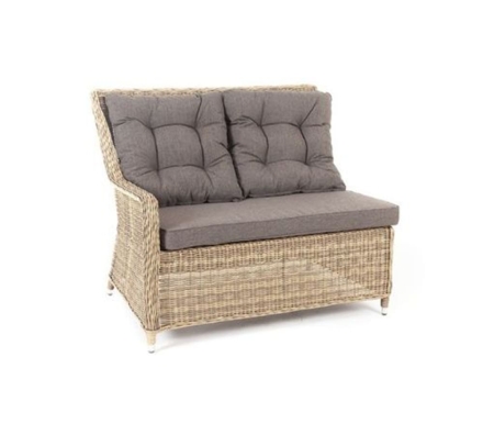 Зона 2 Бергамо обеденная группа угловая из искусственного ротанга, цвет соломенный, фото 25