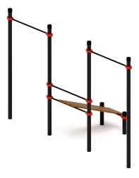 Воркаут 89 красный ВТ 11.14-01, фото 4 Воркаут 89 красный ВТ 11.14-01, фото 4