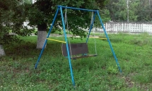 Качели двухместные на цепях Качели двухместные на цепях