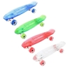 Изображение товара Скейтборд прозрачный Playshion 22″ FS-PS002 со светящимися колесами
