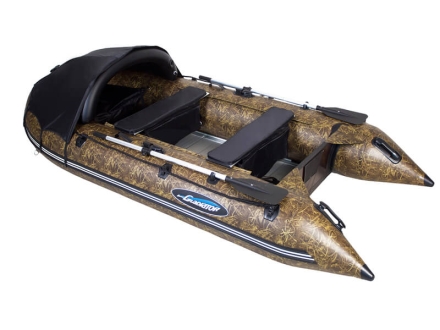 Лодка ПВХ Гладиатор (Gladiator) С 370 AL CAMO надувная под мотор, фото 3