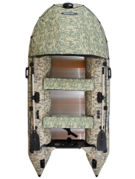 Лодка ПВХ Гладиатор (Gladiator) С 370 AL CAMO надувная под мотор, фото 6 Лодка ПВХ Гладиатор (Gladiator) С 370 AL CAMO надувная под мотор, фото 6