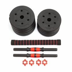 Гантели разборные с грифом, 15 кг (2 шт. х 7,5 кг), фото 2 Гантели разборные с грифом, 15 кг (2 шт. х 7,5 кг), фото 2