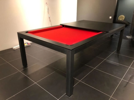 БИЛЬЯРДНЫЙ СТОЛ 7 ФУТОВ "ПОЖАРСКИЙ" ХАЙ-ТЕК STYLE (пул), фото 4