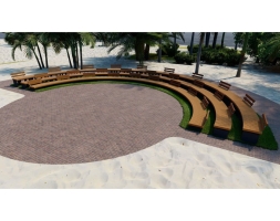 Амфитеатр Радиус 6-8 м, со спинками, фото 5