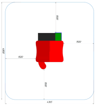 Домик-беседка Дворик 2 ПС-19.2 для детской площадки