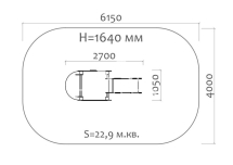 Горка Ёжик 08103.21 H=650 для детской площадки Горка Ёжик 08103.21 H=650 для детской площадки