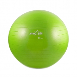 Мяч гимнастический GB-101 (55 см, зеленый, антивзрыв), фото 1