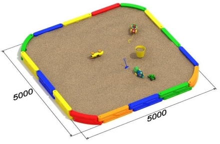 Песочница Арена для детской площадки, фото 2