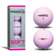 Мяч для гольфа Pinnacle Soft, для игроков начального и среднего уровня Мяч для гольфа Pinnacle Soft, для игроков начального и среднего уровня