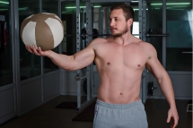 Медбол 4 кг. Белый Медбол 4 кг. Белый