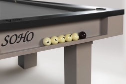 Бильярдный стол - Soho 12 Футов, Русская пирамида, Сланец 45 мм, фото 12 Бильярдный стол - Soho 12 Футов, Русская пирамида, Сланец 45 мм, фото 12