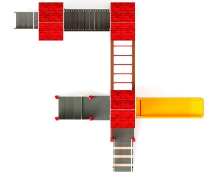 Детская игровая площадка Н 900 ДИК 1.05.01-27, фото 4