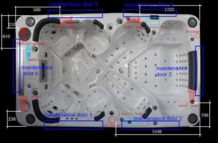 Спа-бассейн Sunrans SR851, фото 3