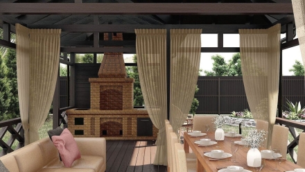 Прямоугольная беседка ХОЛИДЕЙ, фото 9