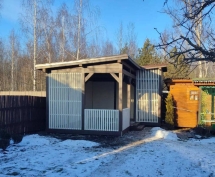 Угловая беседка ТАВИРА