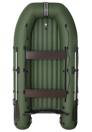 Моторная лодка ПВХ Фрегат 430 Air (НДНД) Зеленый, фото 1