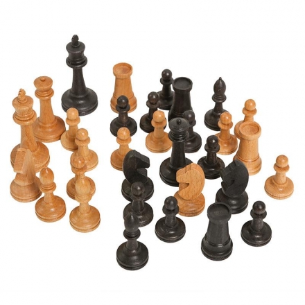 Шахматные фигуры Сенеж &quot;Российские №2&quot; утяжеленные, фото 1