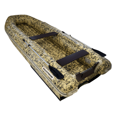 Моторная лодка ПВХ GOLFSTREAM MF 390 light jet под водомет синий, фото 1