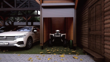 Навес для машин ФЕРНАН Премиум комплектация, фото 3