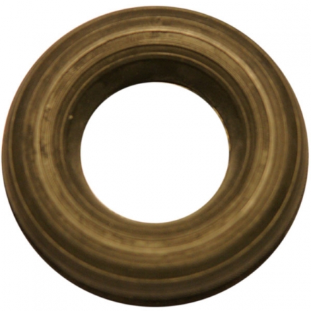 Эспандер кольцо нагрузка 50-55кг d-80мм ребристый Черный, фото 1
