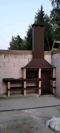 Печь Аристократ 814 Радиальный кирпич коричневый, фото 3