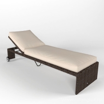 Лежак "Малага" на колесиках Лежак "Малага" на колесиках