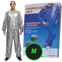 Костюм сауна ПВХ серый р M