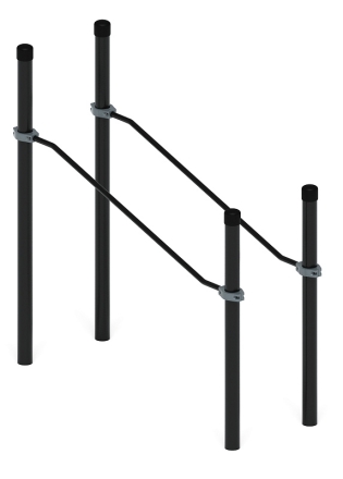 Воркаут ЛОВ 89 серый ВТ 101.03-03, фото 4