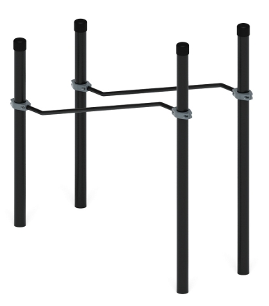 Воркаут ЛОВ 89 серый ВТ 101.03-03, фото 3