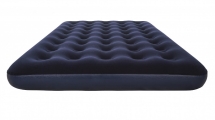 67287 Матрас надувной флок Flocked Air Bed - Air Pump (Double) 191х137х22см, электронасос