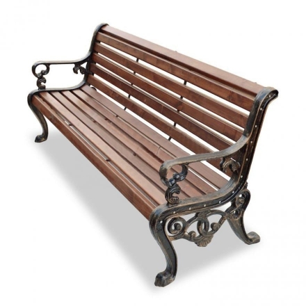 Скамейка парковая TORUDA 042 0,6 м (кресло), фото 4