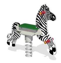 Качалка на пружине Зебра КБ-39.2Х для игровой площадки