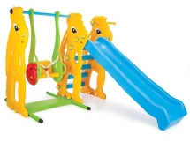 Горка с качелью Pilsan Squirrel (06-140) Горка с качелью Pilsan Squirrel (06-140)