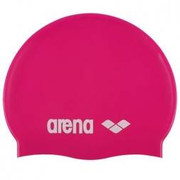 Шапочка для плав. дет. &quot;ARENA Classic Silicone Jr&quot;, арт.9167091, ЯРКО-РОЗОВЫЙ, силикон