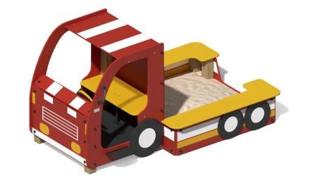 Песочница Машина ПС-25 для детской площадки, фото 1