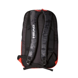 Рюкзак спорт. &quot;HEAD Tour Team Backpack&quot; арт. 283148, с карм под 1 тен.рак, черно-красный, фото 2