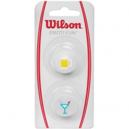 Виброгаситель Wilson Emoti-Fun Beer, арт.WRZ538300, матовый белый