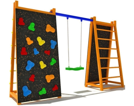 Детские качели Спорт 4.1 для детской площадки, фото 1