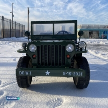 Электромобиль Jeep Willys YKE 4137 4WD зеленый