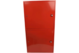 Шкаф пожарный Балтика-01 навесной ШП-КО-320-12 НЗК (2ПК+2огн) ЗМ 1300x700x300 красный 016-4283