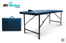 Массажный стол Relax optima синяя кожа