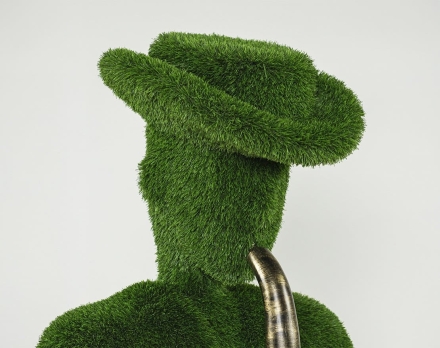 Топиари городской музыкант с саксофоном - газон Eco, фото 4