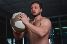 Медбол 5 кг. Белый Медбол 5 кг. Белый