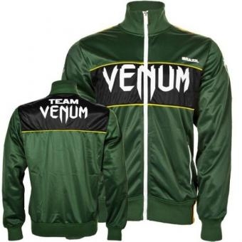Олимпийка Venum &quot;Team Brazil&quot; Polyester Jacket Green, фото 1