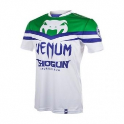 Футболка Venum Shogun UFC161 Edition Dry Fit White/Green, фото 1