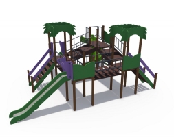 Детский игровой комплекс Джунгли Тропики ДИО 02130, фото 2