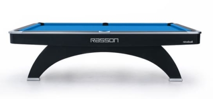 Бильярдный стол для пула "Rasson OX" 8 футов (черный, сланец 30 мм), фото 2