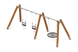 Качели (Лиственница темный) ИО 13.Р.05.01.01.01-Л.И1.01, фото 5