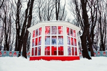 Закрытая беседка ПРАЗДНИЧНАЯ